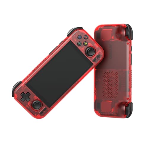 Retroid Pocket 4Pro Handheld-Retrospielkonsole, Android-Retrospielkonsole, mehrere Emulatoren, Handheld-Konsole, 4,7-Zoll-Display, 5000 mAh Akku, Klassische Spielekonsole (Wassermelone) von Retroid Pocket