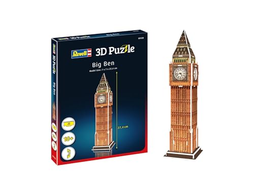 Revell 120 00120 RV Big Ben 3D-Puzzle Modellbau, Farbig von Revell