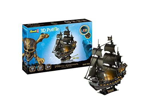 Revell REV00155 Pirates of The Caribean Die legendäre Black Pearl in 3D entdecken von Revell