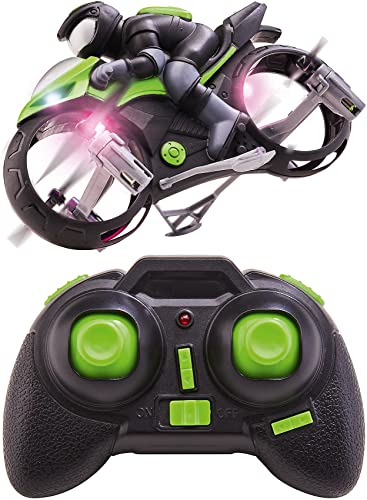 Revell Control Cloud Rider I Quadrocopter und Motorrad in Einem I 2-in-1 Spielzeug I Einfache Steuerung auf dem Boden und in der Luft I Spektakuläre Flips und Stunts I LED I Für Kinder Ab 8 Jahren von Revell Control