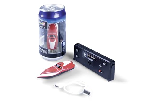 Revell Control Mini rot RC Einsteiger Motorboot RTR 75 mm Revell Control Mini rot RC Einsteiger Motorboot RTR 75 mm von Revell