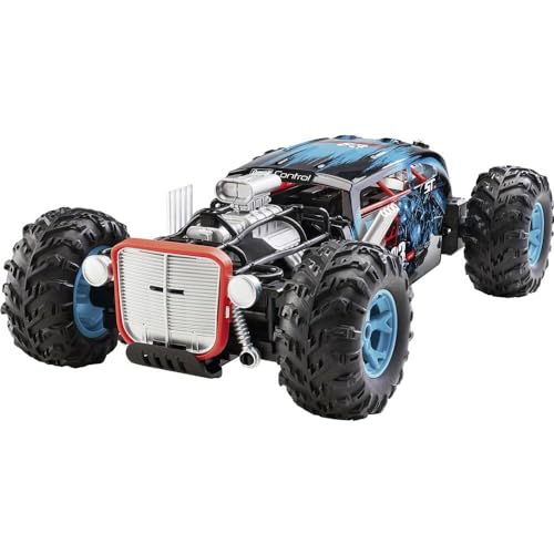 Revell Control Muscle Racer I Ferngesteuertes RC Fahrzeug I Für Kinder und Erwachsene ab 8 Jahren I Mit wiederaufladbarer Batterie I 2,4-GHz-Fernsteuerung I Bis zu 25 km/h Höchstgeschwindigkeit von Revell Control