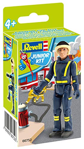 Revell Junior Kit 00752 Feuerwehrmann Spielfigur, Mehrfarbig 8,5 cm von Revell