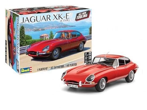 Level 5 Modellbausatz XK-E (E-Type) 1/24 Modell von Revell 85-4509 von Revell Models