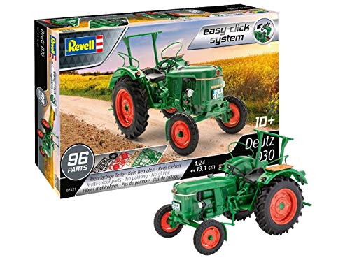 Revell easy-click 07821 Deutz D30, Traktormodell, 1:24/13,1cm Modellbausatz für Einsteiger mit dem Easy-Click-System, farbig, 1/24 Revell easy-click 07821 Deutz D30, Traktormodell, 1:24/13,1cm Modellbausatz für Einsteiger mit dem Easy-Click-System, farbig, 1/24 von Revell