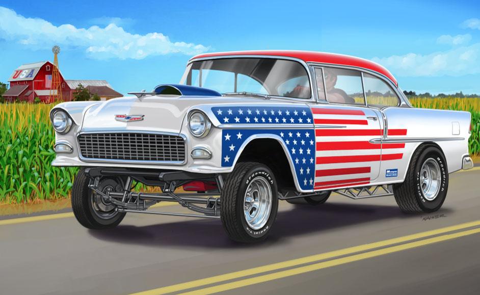 1955 Chevy Bel Air - Street Machine 1955 Chevy Bel Air - Street Machine von Revell