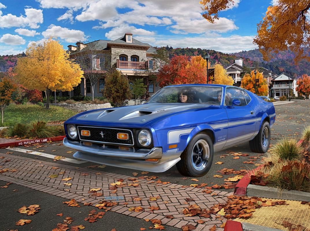 71 Mustang Boss 351 71 Mustang Boss 351 von Revell