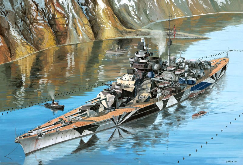 Battleship Tirpitz Battleship Tirpitz von Revell