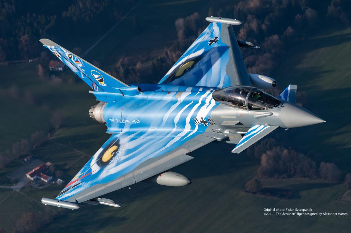 Eurofighter Typhoon - The Bavarian Tiger 2021 Eurofighter Typhoon - The Bavarian Tiger 2021 von Revell