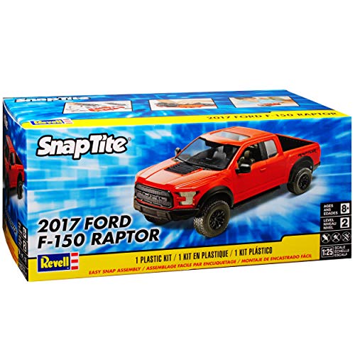 Ford F*150 Raptor Rot Pick-Up 13. Generation Ab 2014 Version 2017 Snap Tite Bausatz Kit 1/24 1/25 Revell Modell Auto Ford F*150 Raptor Rot Pick-Up 13. Generation Ab 2014 Version 2017 Snap Tite Bausatz Kit 1/24 1/25 Revell Modell Auto von Revell