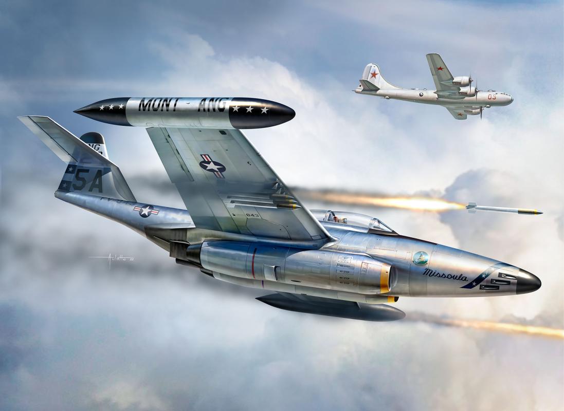 Geschenkset - 50th Anniversary Northrop F-89 Scorpion Geschenkset - 50th Anniversary Northrop F-89 Scorpion von Revell
