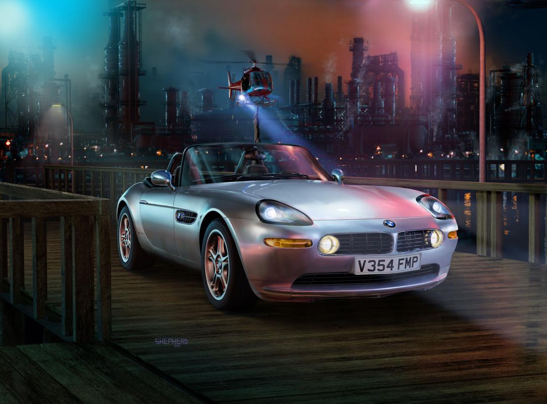 Geschenkset James Bond - BMW Z8 Geschenkset James Bond - BMW Z8 von Revell