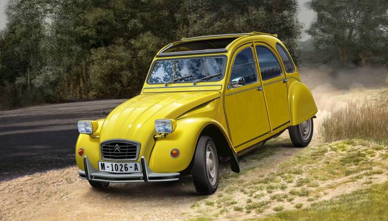 Geschenkset James Bond  - Citroen 2 CV von Revell