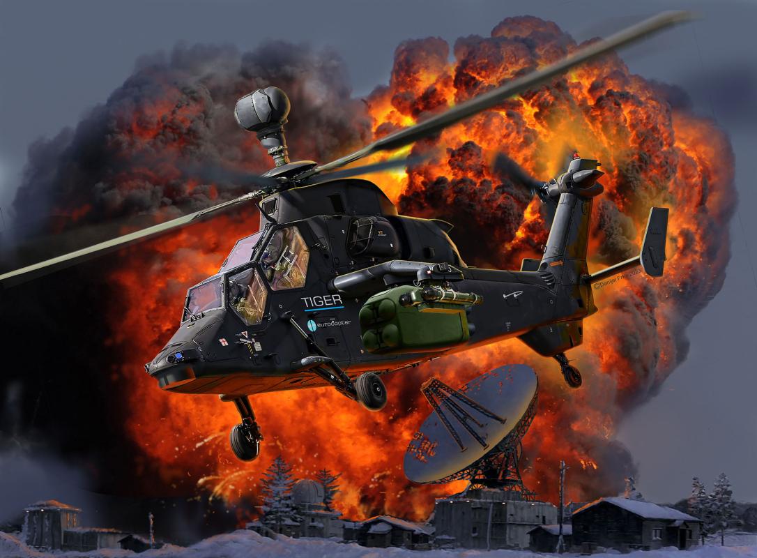 Geschenkset James Bond - Eurocopter Tiger Geschenkset James Bond - Eurocopter Tiger von Revell