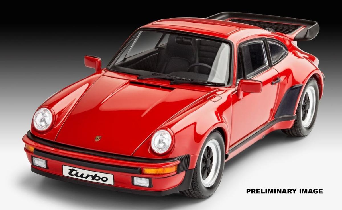 Geschenkset Porsche 911 Turbo 50th Anniversary mit Basiszubehör Geschenkset Porsche 911 Turbo 50th Anniversary mit Basiszubehör von Revell