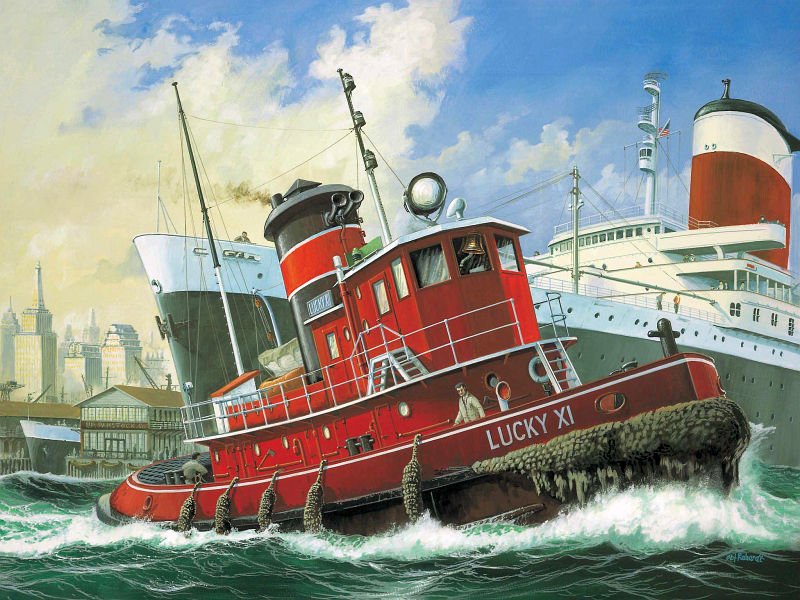 Harbour Tug Boat Harbour Tug Boat von Revell