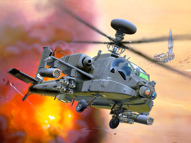 Hughes AH-64D Apache Longbow Hughes AH-64D Apache Longbow von Revell