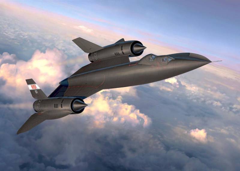 Lockheed SR-71B Blackbird Lockheed SR-71B Blackbird von Revell