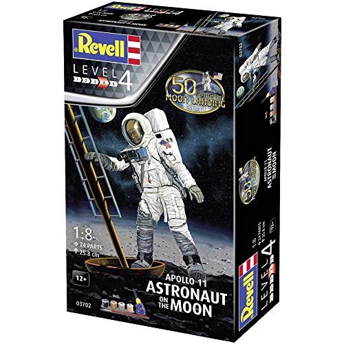 Lunar Landing 18 03702 Apollo 11 Astronaut On, REV-03702 von Revell