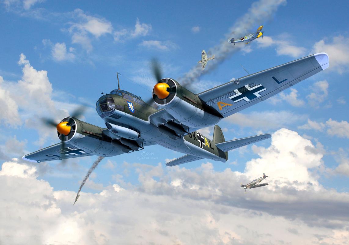 Model Set - Junkers Ju88 A-1 Battle of Britain Model Set - Junkers Ju88 A-1 Battle of Britain von Revell