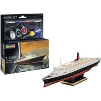 Model Set Queen Elizabeth 2, Revell Modellbausatz mit Basiszubehör Model Set Queen Elizabeth 2, Revell Modellbausatz mit Basiszubehör von Revell