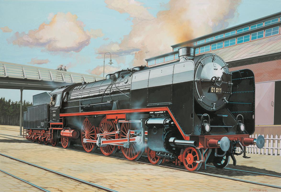 Model Set - Schnellzuglokomotive BR01 & Tender 2'2'T32 Model Set - Schnellzuglokomotive BR01 & Tender 2'2'T32 von Revell