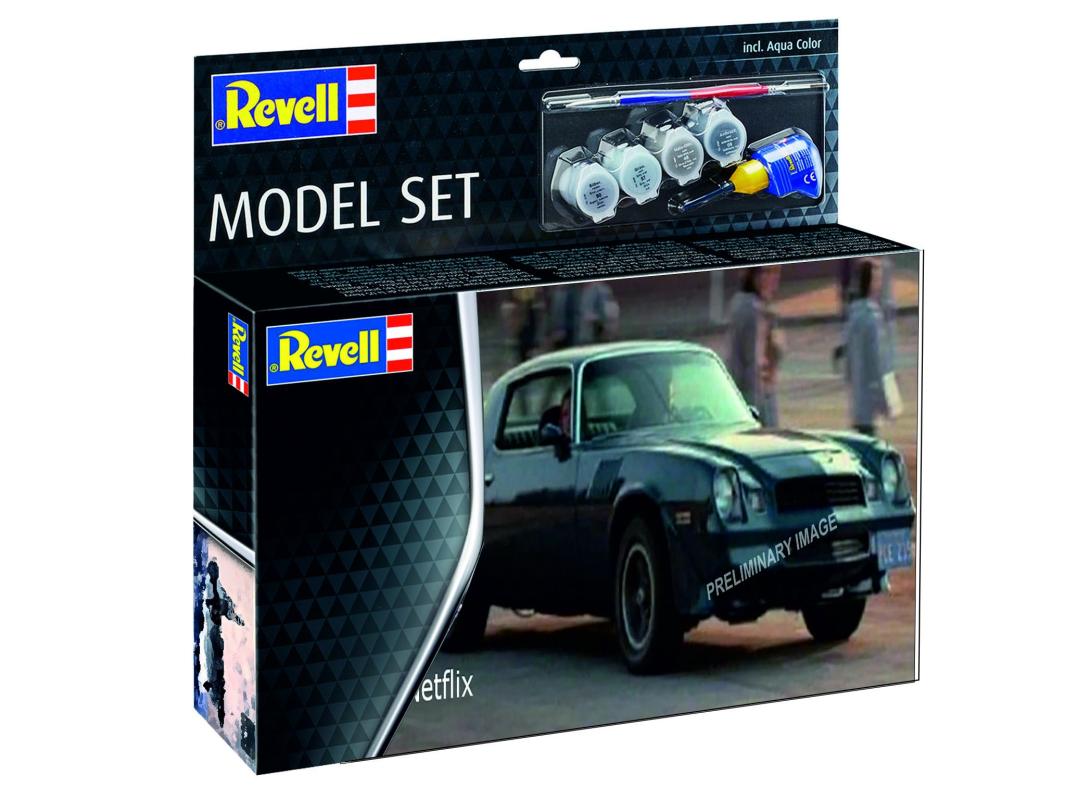 Model Set - Stranger Things - Chevy Camaro Z/28 Model Set - Stranger Things - Chevy Camaro Z/28 von Revell