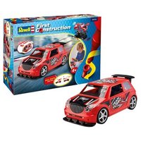 REVELL 00910 1:20 Rennwagen mit Rückziehmotor Rallye Car, rot von Revell