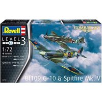 REVELL 03710 1:72 Combat Set Messerschmitt Bf109G-10 & Spitfire Mk.V REVELL 03710 1:72 Combat Set Messerschmitt Bf109G-10 & Spitfire Mk.V von Revell