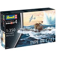 REVELL 05154 1:350 German Submarine Type VII C/41 von Revell