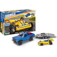 REVELL 14581 1:25 '78 Chevy 4x4 Pickup + Malibu GP Virage and Trailer REVELL 14581 1:25 '78 Chevy 4x4 Pickup + Malibu GP Virage and Trailer von Revell