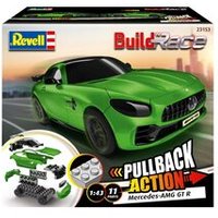 REVELL 23153 1:43 Build 'n Race Mercedes-AMG GT R, grün von Revell