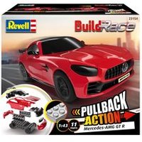 REVELL 23154 1:43 Build 'n Race Mercedes-AMG GT R, rot von Revell