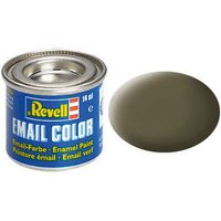 REVELL 32146 Email Color NATO-Oliv, matt, 14 ml, RAL 7013 von Revell