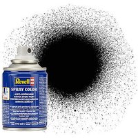 REVELL 34302 Spray Color Schwarz, seidenmatt, 100 ml von Revell