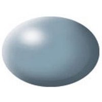 REVELL 36374 Aqua Color Grau, seidenmatt, 18 ml, RAL 7001 von Revell