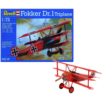 REVELL 74116 1:72 Starter Kit Fokker DR.1 Triplane von Revell