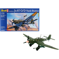REVELL 74692 1:72 Starter Kit Junkers Ju87 G/D Tank Buster von Revell