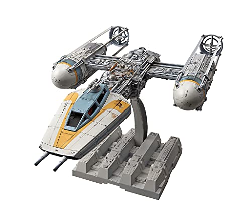 Revell Bandai Modellbausatz Y-wing Starfighter I Hochwertiger Bausatz des zuverlässigen Rebellenjägers | Maßstab 1:72 | Detailgetreu und beeindruckend | Perfekt für Anfänger und Fortgeschrittene von Revell