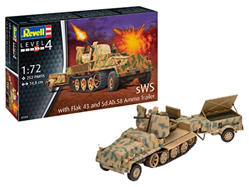 Revell 03293 SWS mit Flak-Aufbau als SFL. mit 3,7cm Flak 43 Revell 03293 SWS mit Flak-Aufbau als SFL. mit 3,7cm Flak 43 von Revell