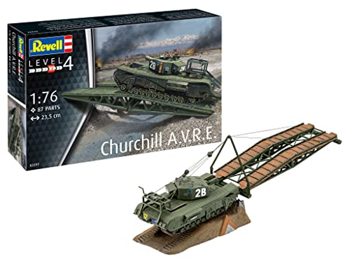 Revell 03297 originalgetreuer Modellbausatz Churchill A.V.R.E Revell 03297 originalgetreuer Modellbausatz Churchill A.V.R.E von Revell