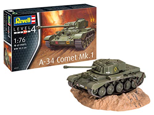 Revell A-34 Comet Mk.1 (1:76) - EN/DE/FR/NL/ES/IT Revell A-34 Comet Mk.1 (1:76) - EN/DE/FR/NL/ES/IT von Revell