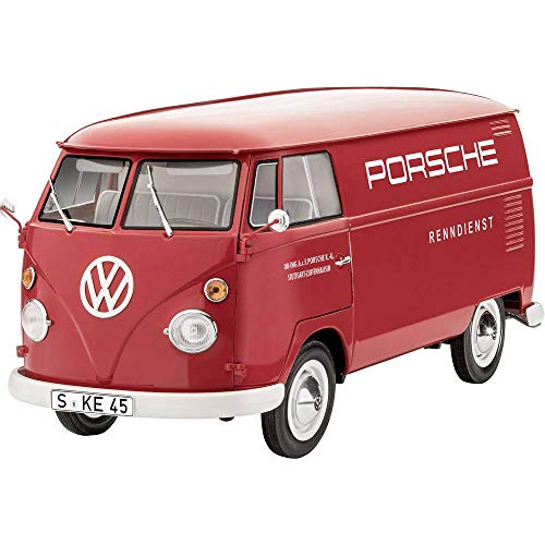 Revell 07049 Volkswagen Modellbausatz VW T1 Kastenwagen im Maßstab 1:16, Level 5 von Revell