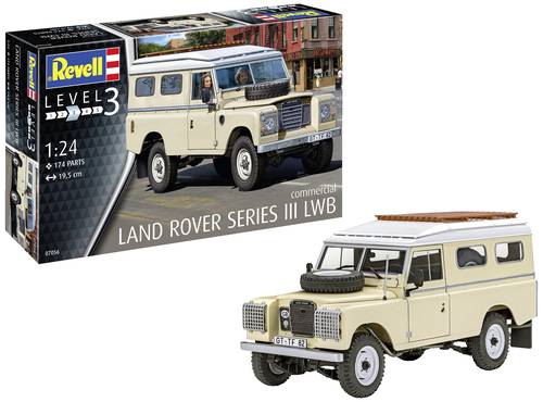 Revell 07056 Land Rover Series III LWB (commercial) Automodell Bausatz 1:24 von Revell