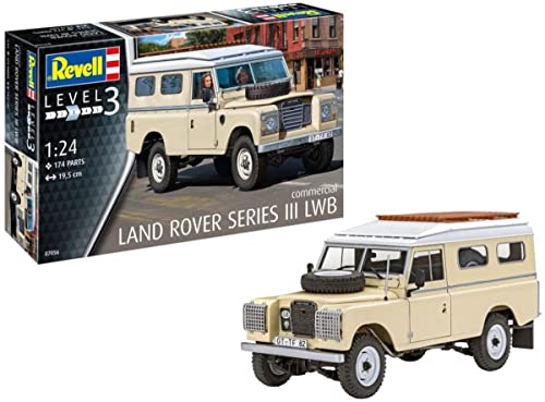 Revell 07056 Land Rover Series III LWB (Commercial) Automodell Bausatz 1:24 von Revell