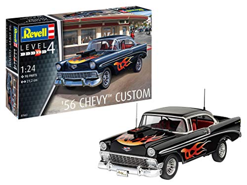 Revell 1956 Chevy Custom REV-07663, Mehrfarbig, 1/24 von Revell