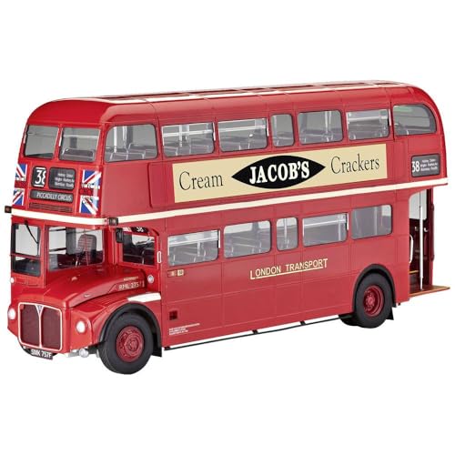 Revell 7720 07720 London Bus Bausatz 1:24 Modellbau, Unlackiert von Revell