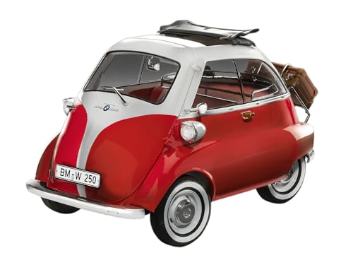 Revell 07735 BMW Isetta 250-70th Anniversary Exclusive EDI. Modellbausatz aus ungebautem/unlackiertem Kunststoff im Maßstab 1:16 von Revell