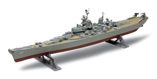 Revell Modellbau, U.S.S. Missouri Battleship, 1:535 Bausatz, 74 Teile, Bastelset ab 12 Jahren - Detailgetreues Modell, Kriegsschiff, Historisches Schiff von Revell