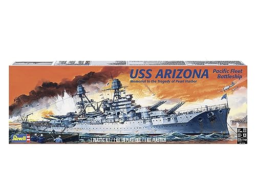 Revell 10302 USS Arizona Battleship detailgetreuer Modellbausatz, Schiffsbausatz 1:426 Revell 10302 USS Arizona Battleship detailgetreuer Modellbausatz, Schiffsbausatz 1:426 von Revell